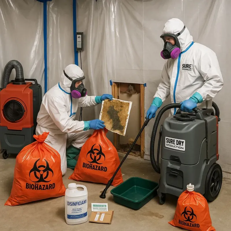 Contaminated Water Handling Protocols process in Vandercook Lake, MI