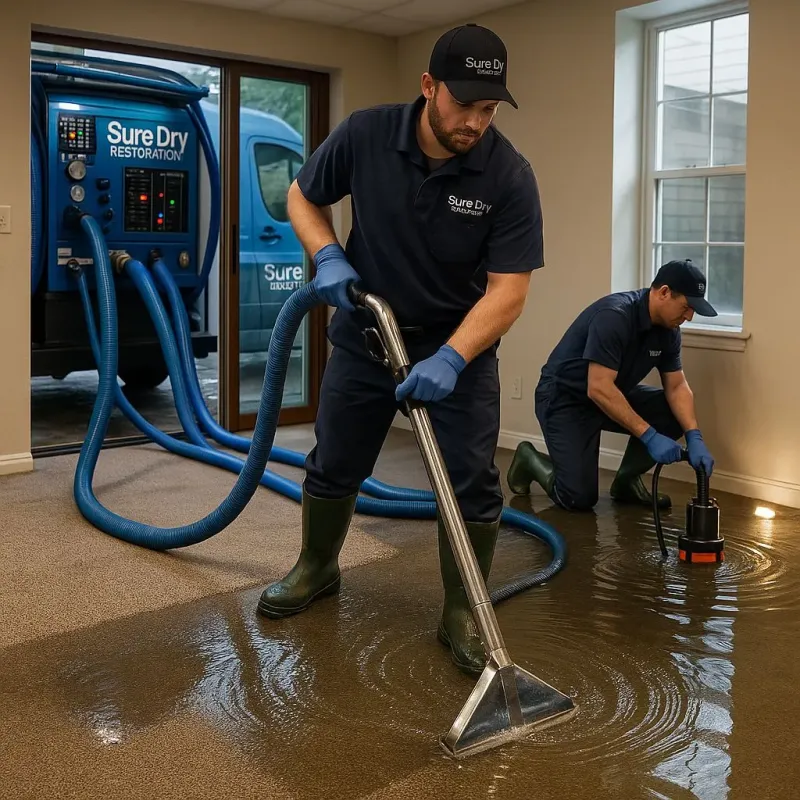 Water Extraction and Removal process in Vandercook Lake, MI